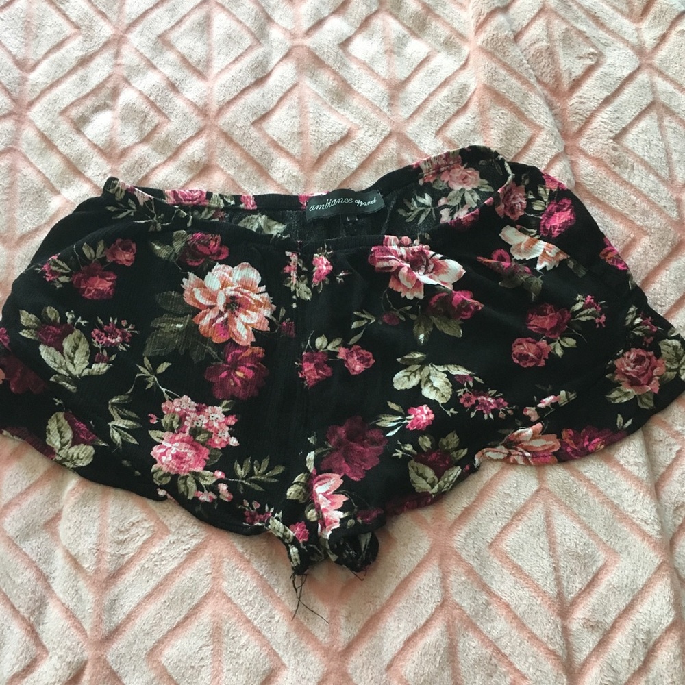 Floral shorts